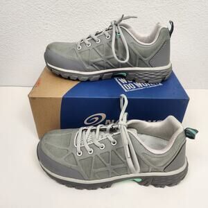 Nautilus Spark Sneaker N2159 Women 7.5 Wide Slip Oil Resistant Carbon Safety Toe